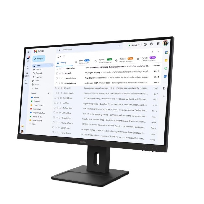 Lenovo Monitor 27.0 ThinkVision E27-40 WLED LCD 64BCMAT4EU… | PartsPC.pl