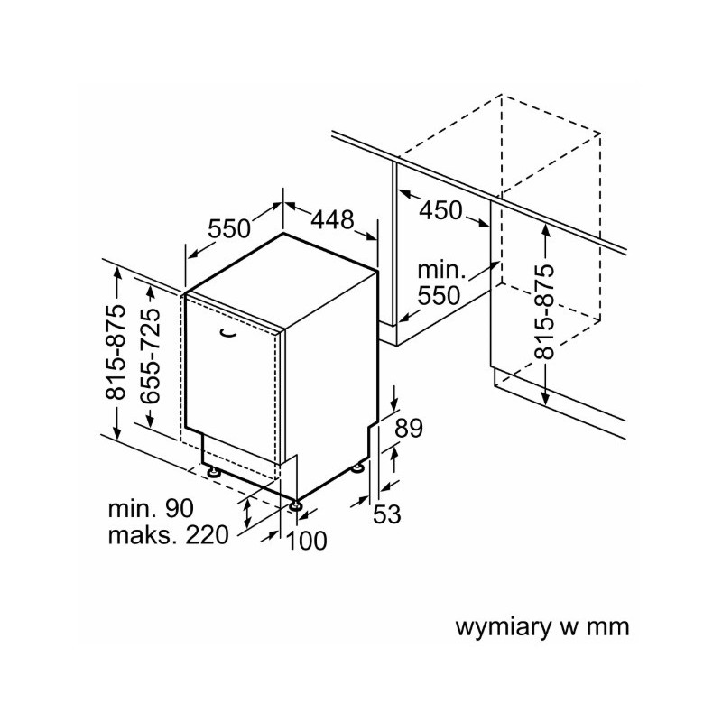 Zmywarka SPV4EKX17E | PartsPC.pl