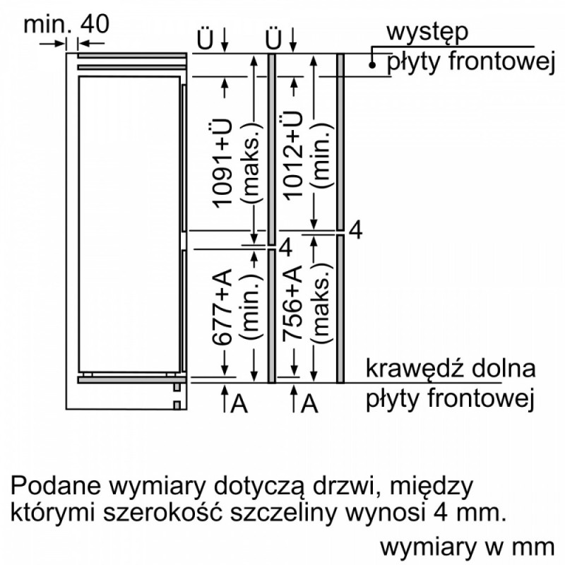 Chłodziarko-zamrażarka KIV86NSE0 | PartsPC.pl
