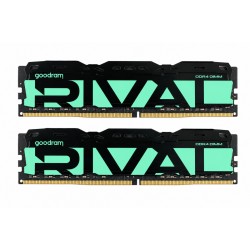 Pamięć do PC DDR4 Rival Radiant 16GB (2*8)/3200 CL16 zielona | PartsPC.pl