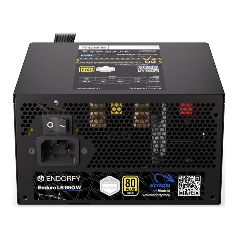 Zasilacz Endorfy Enduro L6 650W ATX 120mm 80 Plus Gold | PartsPC.pl