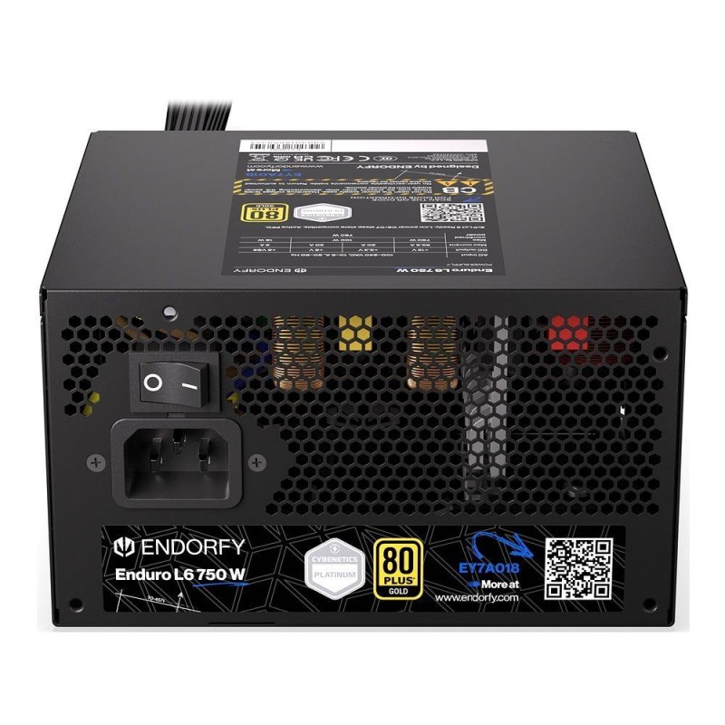 Zasilacz Endorfy Enduro L6 750W ATX 120mm 80 Plus Gold | PartsPC.pl