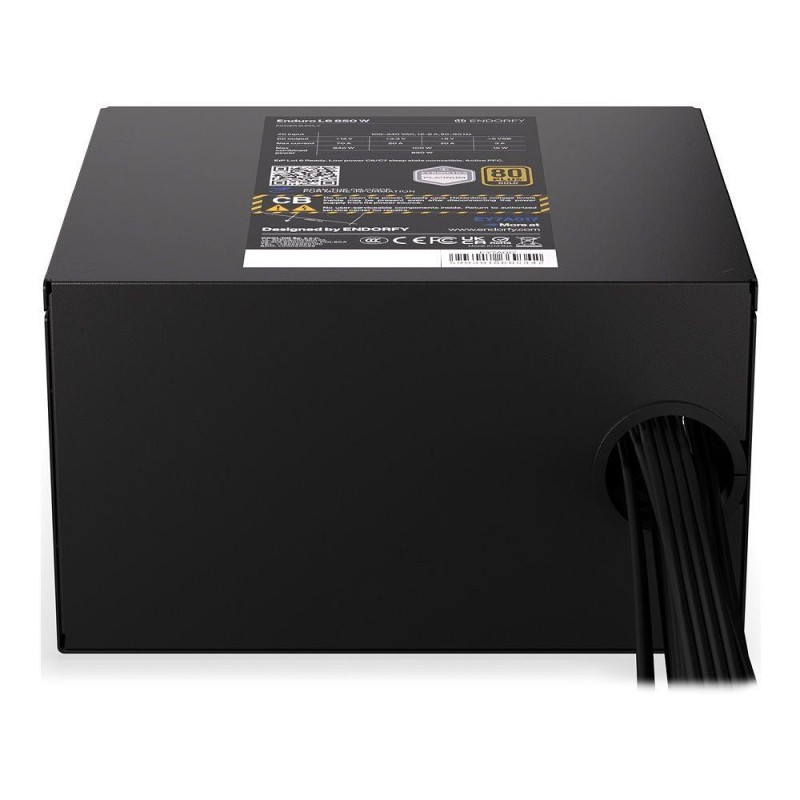 Zasilacz Endorfy Enduro L6 850W ATX 120mm 80 Plus Gold | PartsPC.pl