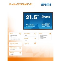 Monitor wielkoformatowy 21.5 cala TF2238MSC-B1 IPS,FHD,DP,HD… | PartsPC.pl