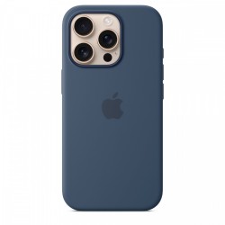 Etui silikonowe z MagSafe do iPhonea 16 Pro - denim | PartsPC.pl