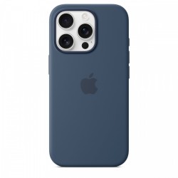 Etui silikonowe z MagSafe do iPhonea 16 Pro - denim | PartsPC.pl