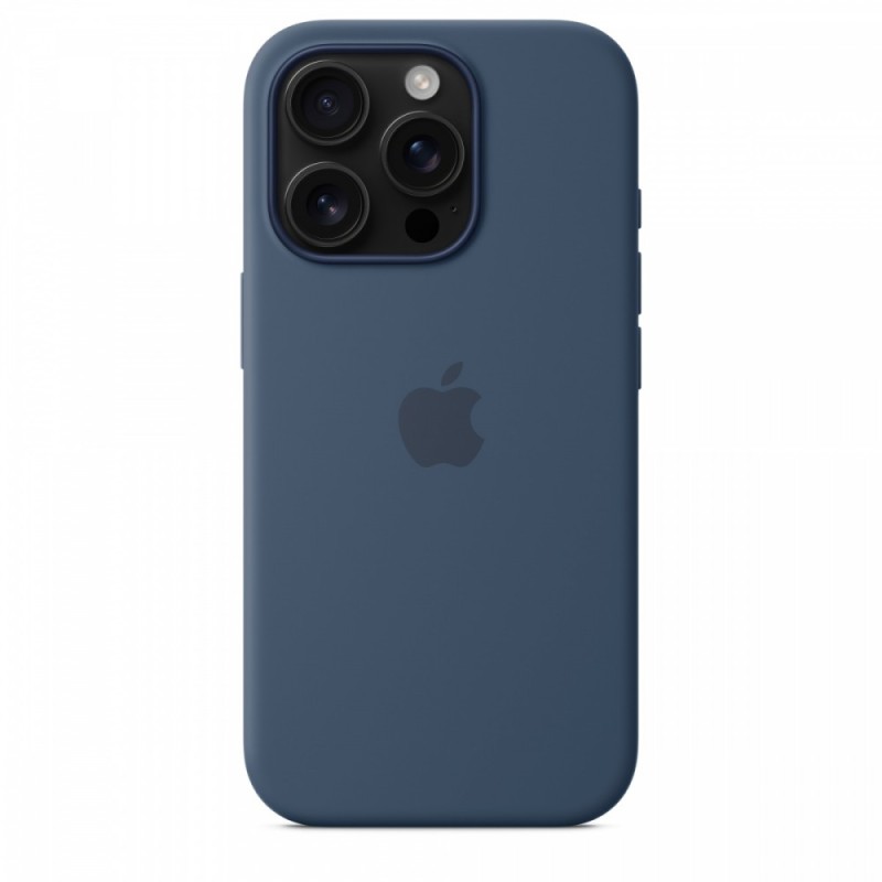 Etui silikonowe z MagSafe do iPhonea 16 Pro - denim | PartsPC.pl