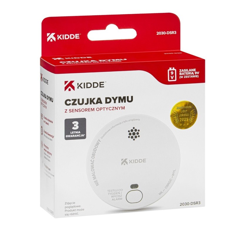 Czujka dymu 2030-DSR3PL autonomiczna | PartsPC.pl