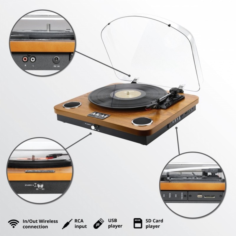 Gramofon ATT-11BTN | PartsPC.pl