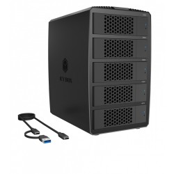 System-RAID dla 5 HDD 2,5"/3,5" SATA, IB-RD3705-CU3 RAID 0,1… | PartsPC.pl