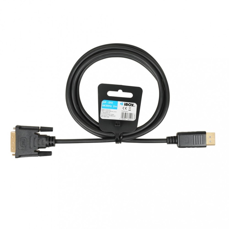 Kabel HDMI do DVI FullHD 1080p 2 m | PartsPC.pl