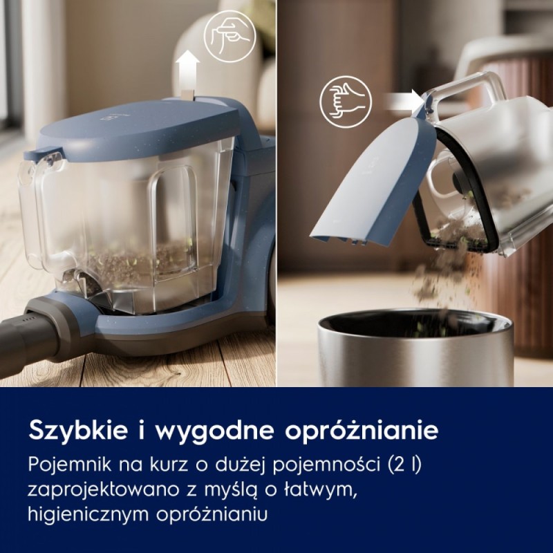 Odkurzacz bezworkowy linia 500 EL51C1LDB | PartsPC.pl