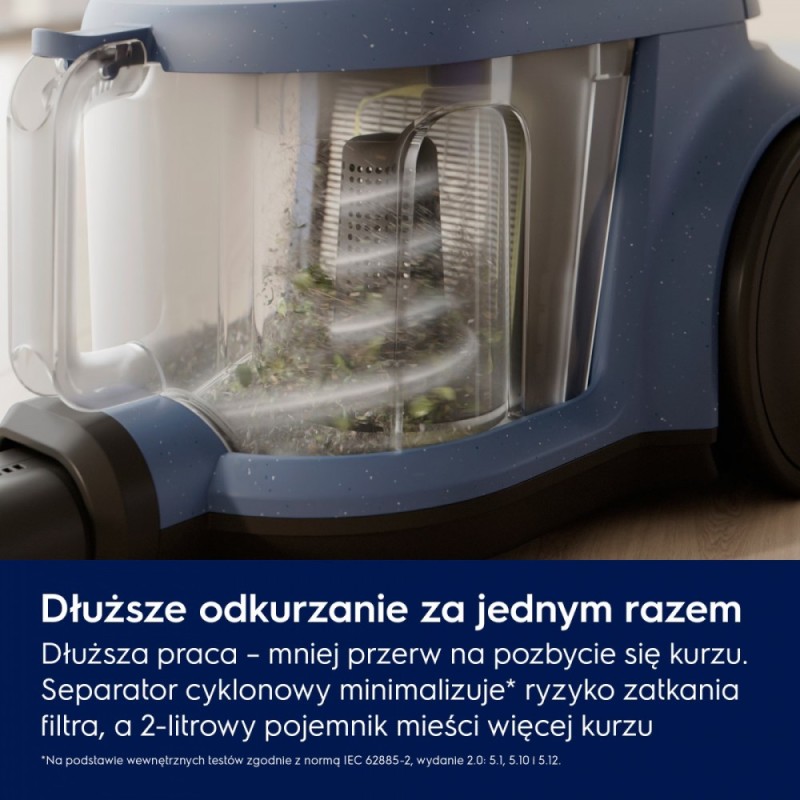 Odkurzacz bezworkowy linia 500 EL51C1LDB | PartsPC.pl