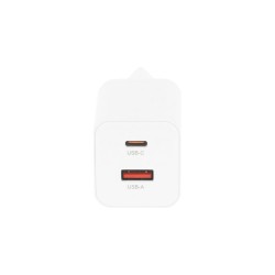 Ładowarka Movano GaN 45W USB-C PD + USB-A (white) | PartsPC.pl