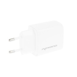 Ładowarka Movano GaN 30W USB-C PD + USB-A (white) | PartsPC.pl