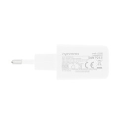 Ładowarka Movano GaN 20W USB-C PD + USB-A (white) | PartsPC.pl