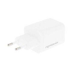 Ładowarka Movano GaN 65W 2x USB-C PD + USB-A (white) | PartsPC.pl