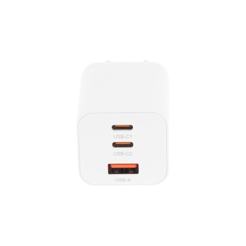Ładowarka Movano GaN 65W 2x USB-C PD + USB-A (white) | PartsPC.pl