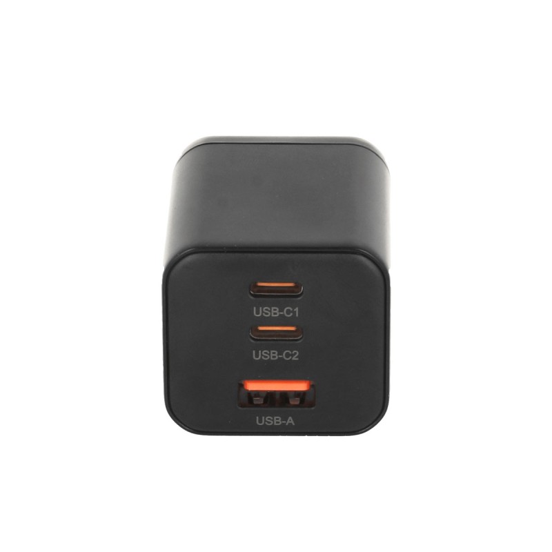 Ładowarka Movano GaN 65W 2x USB-C PD + USB-A (black) | PartsPC.pl