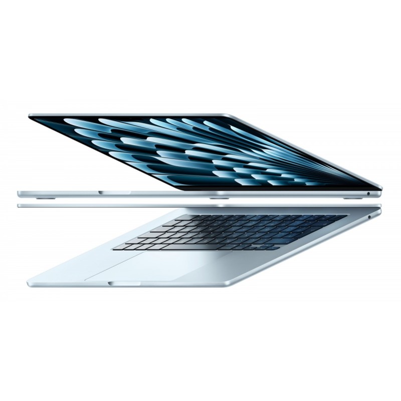 MacBook Air 15.3 cala: M4 10/10, 24GB, 512GB - Błękitny | PartsPC.pl