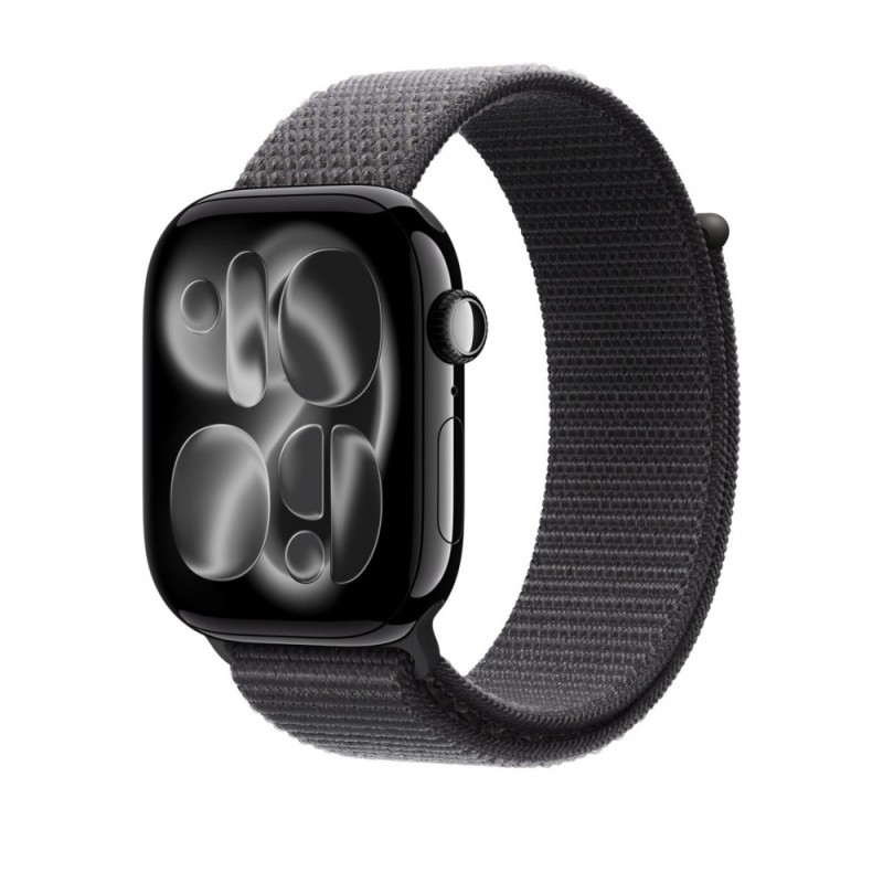 Opaska sportowa w kolorze ciemnoszarym do koperty 46 mm | PartsPC.pl