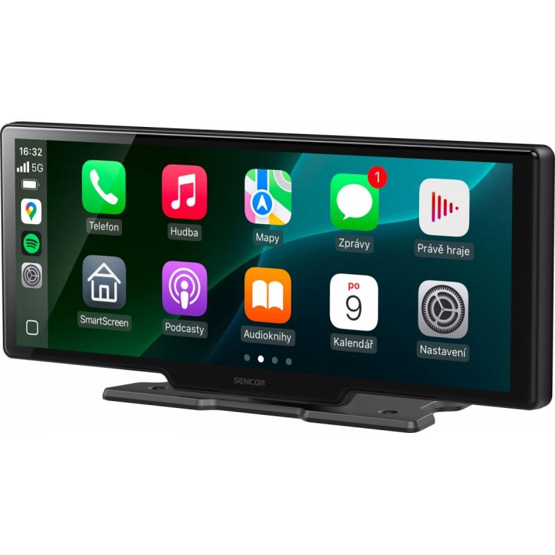 Kamera cofania CarPlay i Android Auto SCT M1060BWT | PartsPC.pl