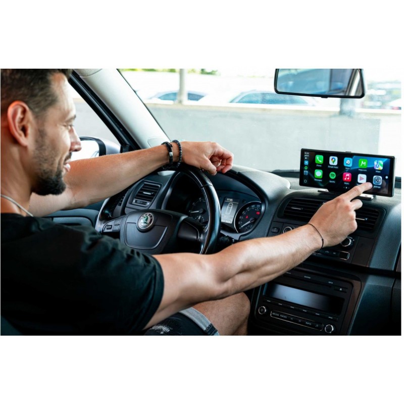 Kamera cofania CarPlay i Android Auto SCT M1060BWT | PartsPC.pl