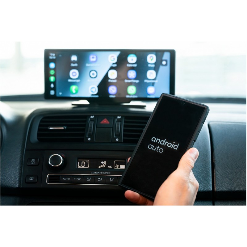 Kamera cofania CarPlay i Android Auto SCT M1060BWT | PartsPC.pl