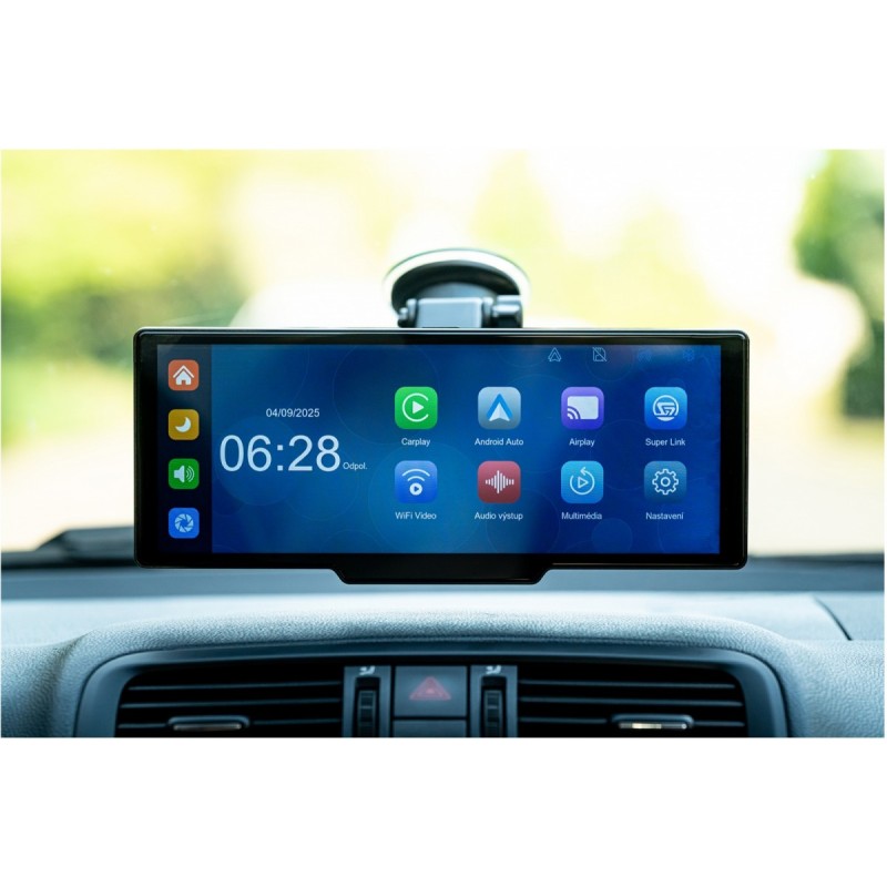 Kamera cofania CarPlay i Android Auto SCT M1060BWT | PartsPC.pl