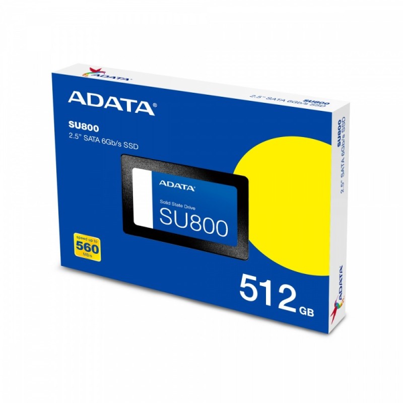 Adata Dysk SSD Ultimate SU800 512GB S3 560/520 MB/s TLC 3D… | PartsPC.pl