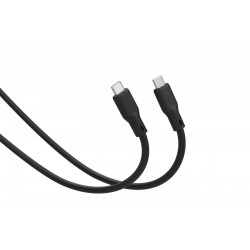 Kabel połączeniowy silikonowy USB-C-USB-C | USB 4 ver.2.0 80… | PartsPC.pl
