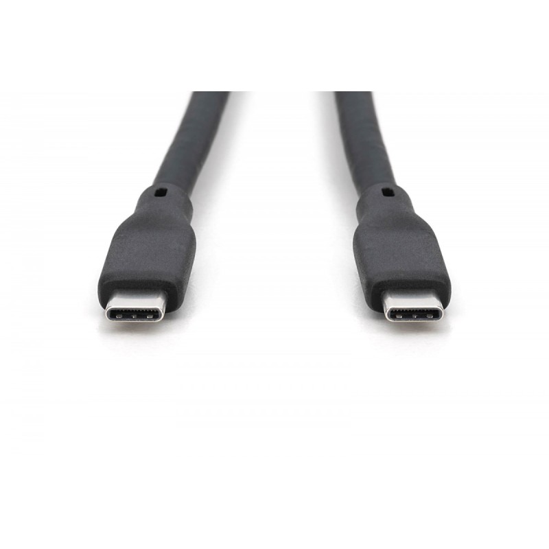 Kabel połączeniowy silikonowy USB-C-USB-C | USB 4 ver.2.0 80… | PartsPC.pl