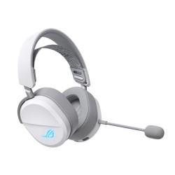 Słuchawki ROG Pelta Wireless 2.4GHz/BT/USB-C Białe | PartsPC.pl