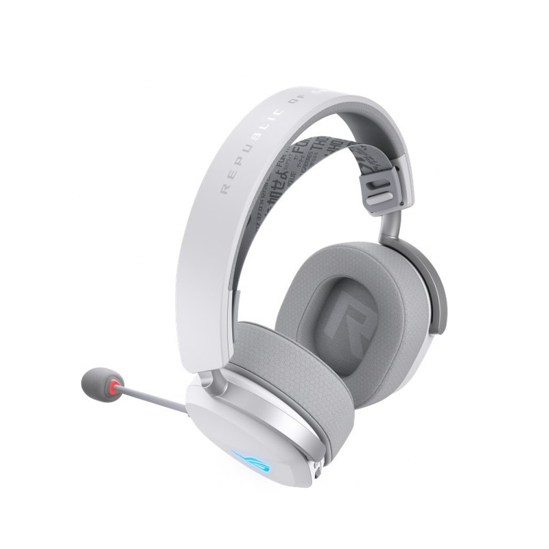 Słuchawki ROG Pelta Wireless 2.4GHz/BT/USB-C Białe | PartsPC.pl