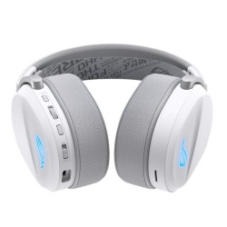 Słuchawki ROG Pelta Wireless 2.4GHz/BT/USB-C Białe | PartsPC.pl
