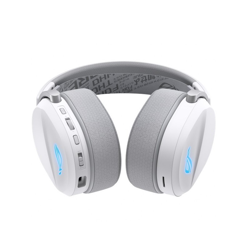Słuchawki ROG Pelta Wireless 2.4GHz/BT/USB-C Białe | PartsPC.pl