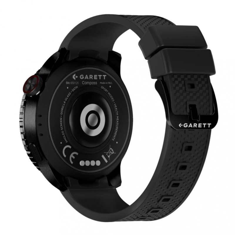 Smartwatch Compass GPS czarny | PartsPC.pl
