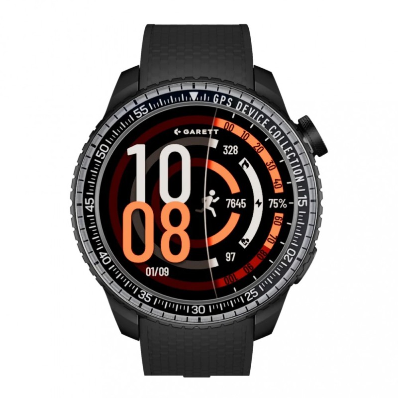 Smartwatch Compass GPS czarny | PartsPC.pl