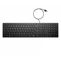 Klawiatura przewodowa HP 320K Wired Keyboard czarna