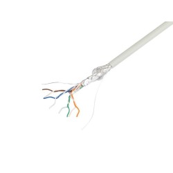Kabel LAN SFTP kat.5e 305m drut CU LSZH CRP+FLUKE PASSED sza… | PartsPC.pl