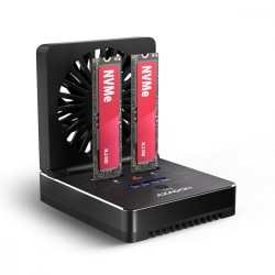 Stacja dokująca i klonująca ADSA-M2C22 USB-C 2xNVMe /SATA M.… | PartsPC.pl
