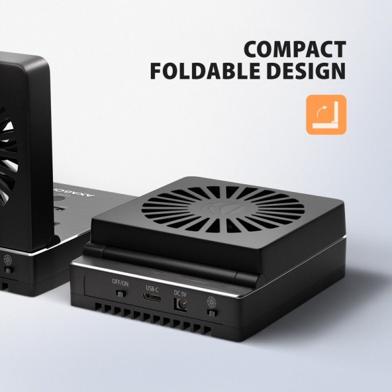 Stacja dokująca i klonująca ADSA-M2C22 USB-C 2xNVMe /SATA M.… | PartsPC.pl