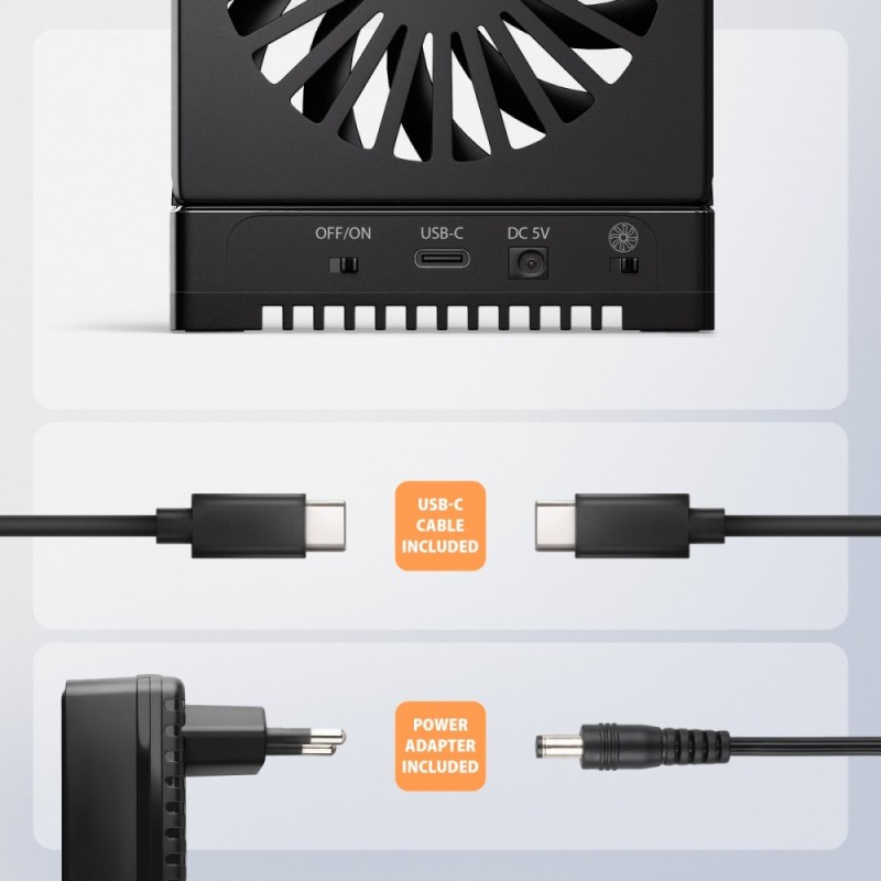 Stacja dokująca i klonująca ADSA-M2C22 USB-C 2xNVMe /SATA M.… | PartsPC.pl