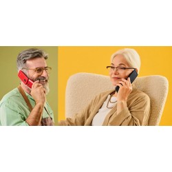 Telefon komórkowy KX-TU410EXB 4G czarny | PartsPC.pl