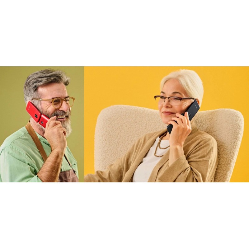 Telefon komórkowy KX-TU410EXB 4G czarny | PartsPC.pl