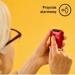 Telefon komórkowy KX-TU410 EXR 4G czerwony | PartsPC.pl