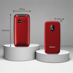 Telefon komórkowy KX-TU410 EXR 4G czerwony | PartsPC.pl