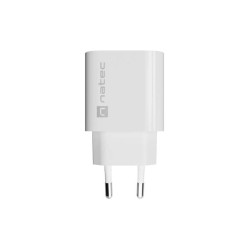 Ładowarka sieciowa Natec Ribera 1x USB-A + 1x USB-C 20w biał… | PartsPC.pl