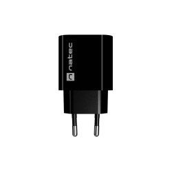 Ładowarka sieciowa Natec Ribera 1x USB-A + 1x USB-C 20w czar… | PartsPC.pl
