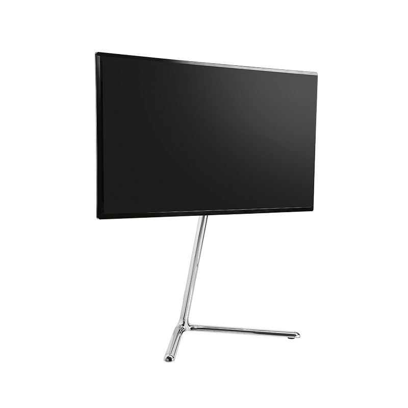 Stojak pod telewizor z podstawą V, Chrom | PartsPC.pl